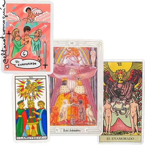 los enamorados tarot amor|El Enamorado (Los Amantes) Tarot